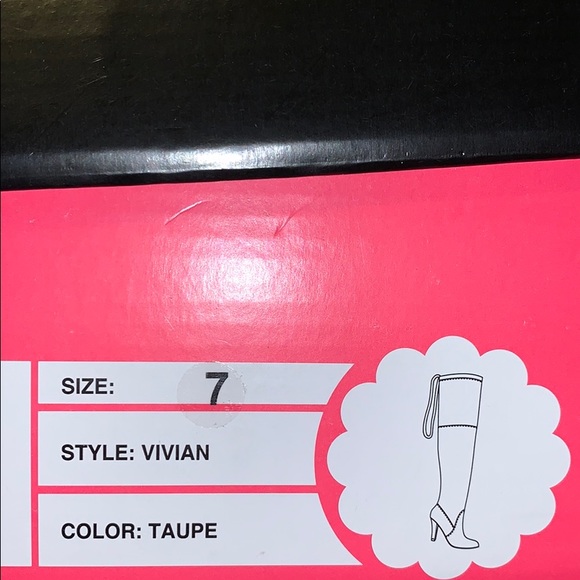 Super Cute Charlotte Russe Thigh High Boots - Picture 5 of 5